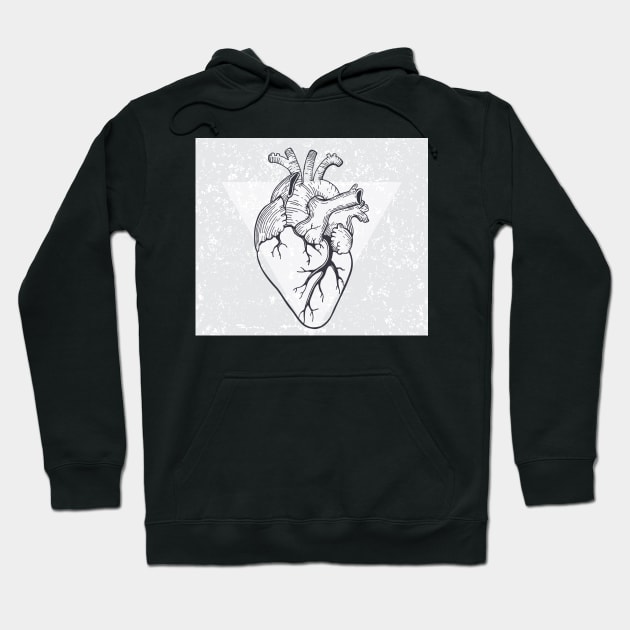 My graphic heart Hoodie by RoseAesthetic